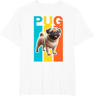 Colorful Pug