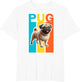 Colorful Pug