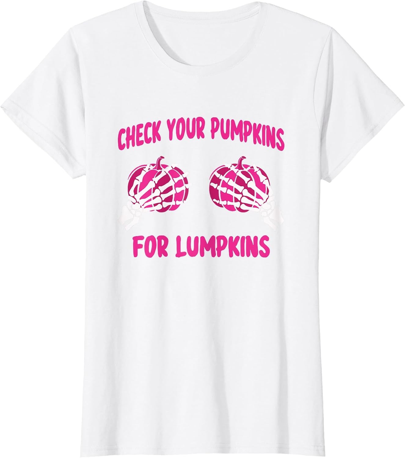 Check Your Pumpkins for Lumpkins Breast Cancer Awareness