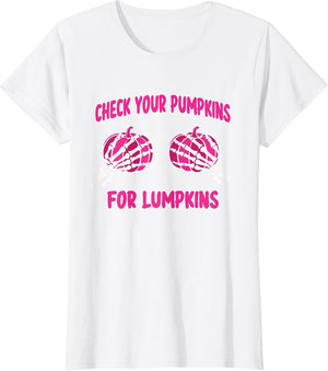 Check Your Pumpkins for Lumpkins Breast Cancer Awareness