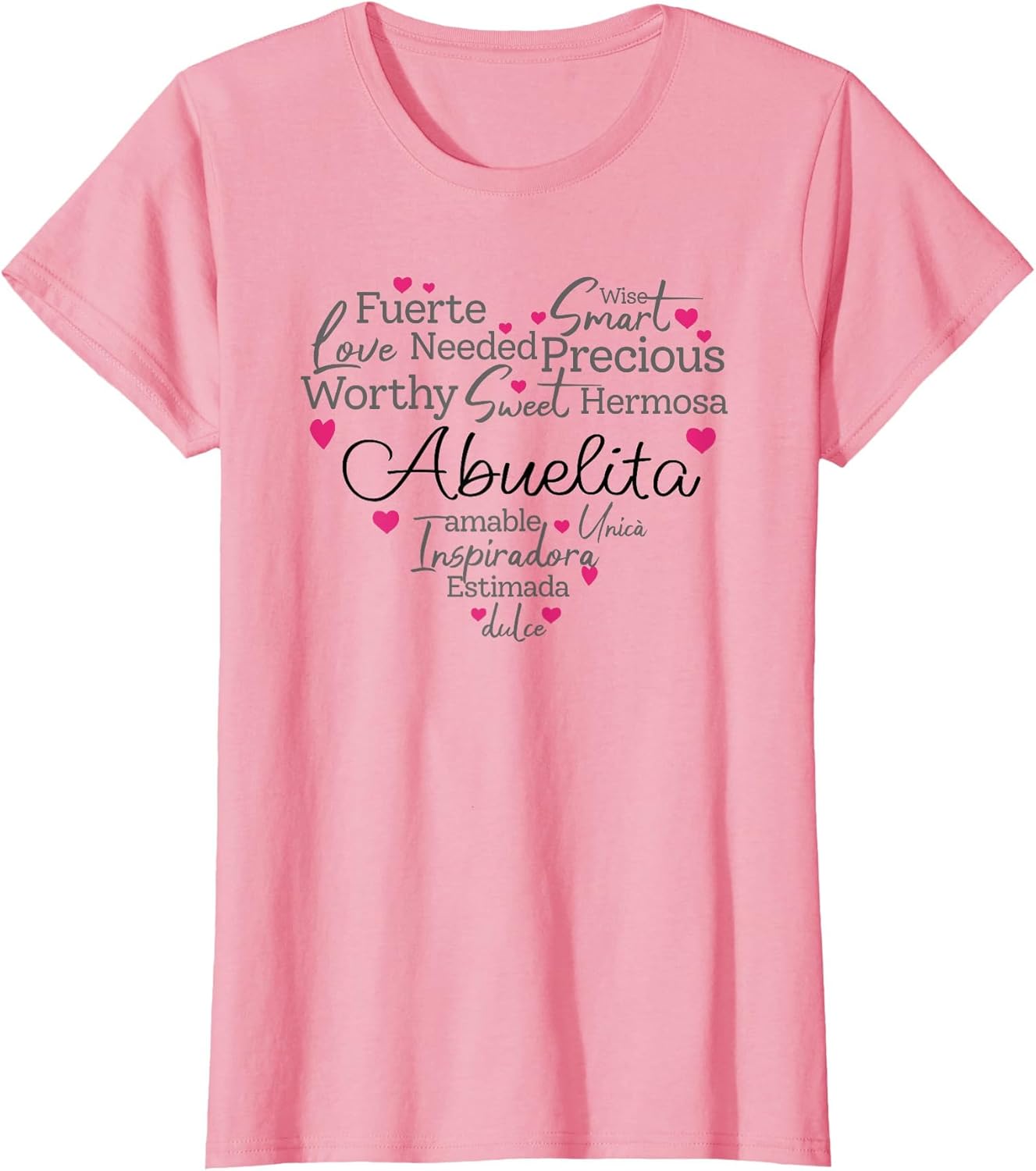 Pretty Abuelita Shirt for Latina Spanish Mexican Grandma