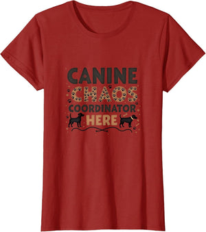 Canine Chaos Coordinator Dog Mom Design