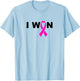 I Won Pink Ribbon for Breast Cancer Awareness Shirt
