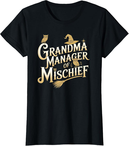 Funny Women Magical Grandma Manager of Mischief Mother's Day
