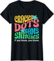 Retro Mahjong Cracks Dots Bams Snacks, Women Groovy Floral