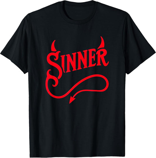 Rock Sinner Devil Horns & Tail - Atheist Pride