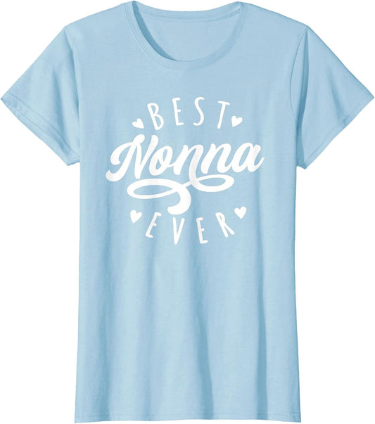 Best Nonna Ever Modern Calligraphy Font Mother's Day Nonna