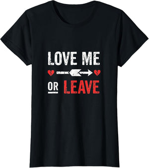 Love Me Or Leave Valentine's Day Boys Design