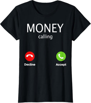 Money Calling Decline Accept