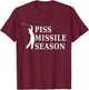 Piss Missile Season Funny Golfer Stingers Golf Gift