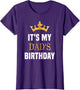 Its My Dad's Birthday Fun Sibling Bday Celebration Party