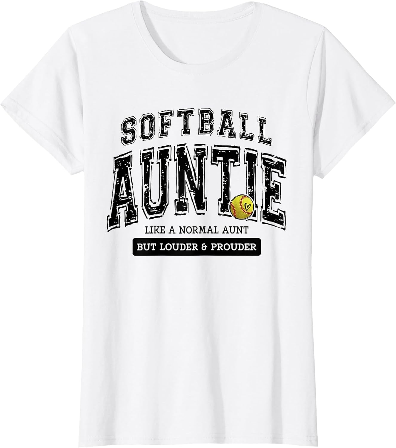 Softball Auntie Matching Aunt Loud Proud Family Player Game