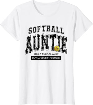 Softball Auntie Matching Aunt Loud Proud Family Player Game