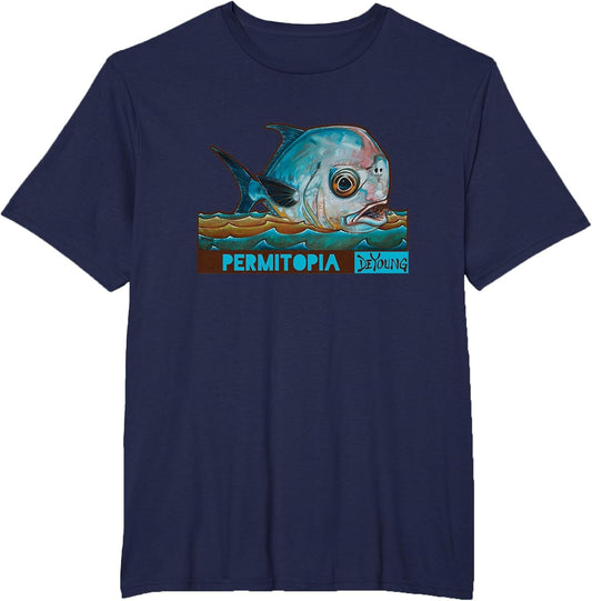 Permitopia Permit Fly Fishing Novelty Derek Deyoung