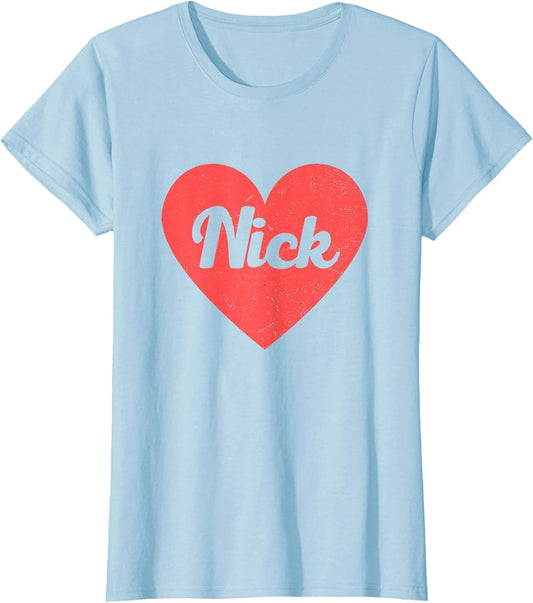 I Heart Nick - First Names and Hearts, I Love Nick