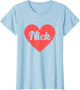 I Heart Nick - First Names and Hearts, I Love Nick
