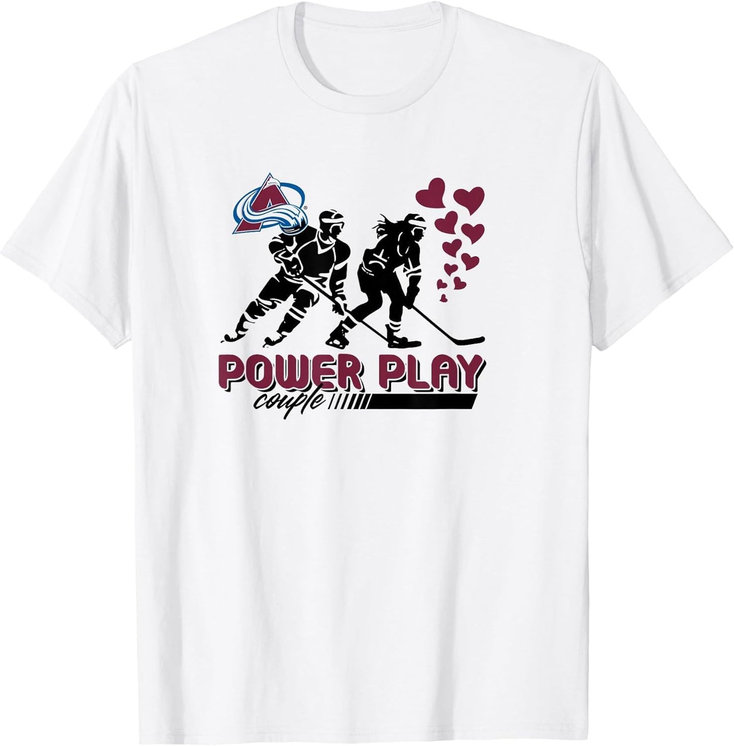 Colorado Avalanche Valentine Power Play Couple NHL
