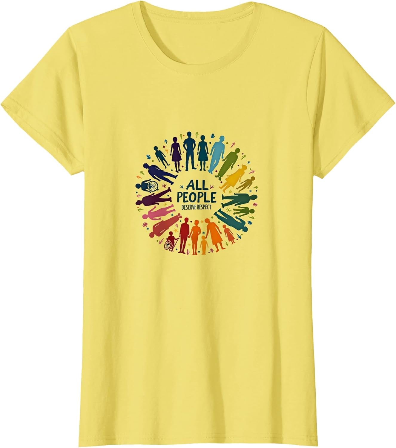 All People Deserve Respect Unity Design