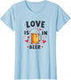 Love Is In Beer Valentine's Day Design
