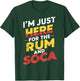 I'm Just Here for Rum and Soca Carnival Bacchanal Fete Women