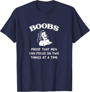 Boobs - Proof Men Can Focus On Two Things at Once