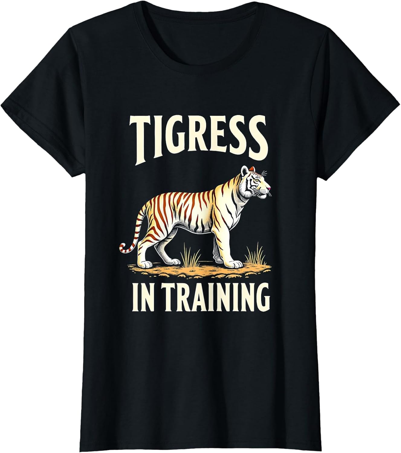 Tigress In Training Bold Tiger Women Design
