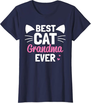 Best Cat Grandma Ever Funny Mother's Day Cat Lover