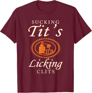 Women Sucking Tits Licking Funny Adult Joke Saying Quote