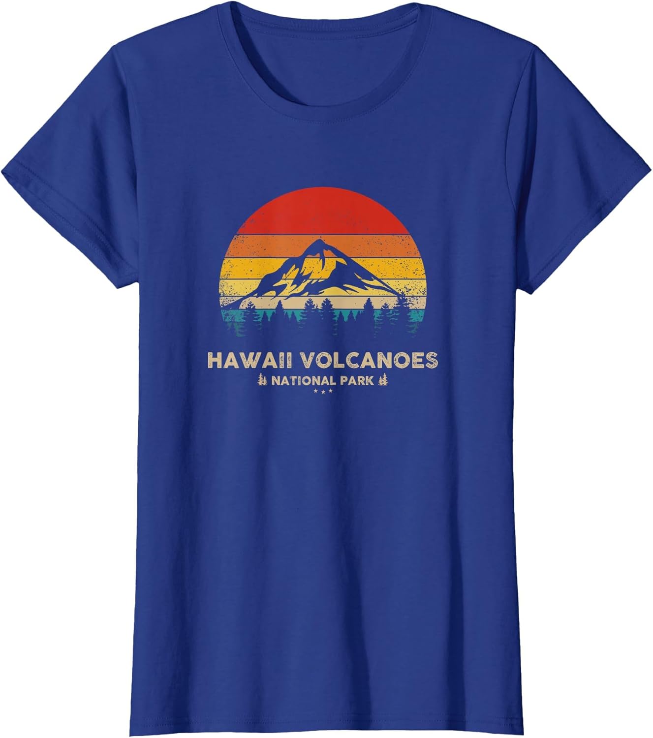 Hawaii Volcanoes - National Park Retro Souvenir
