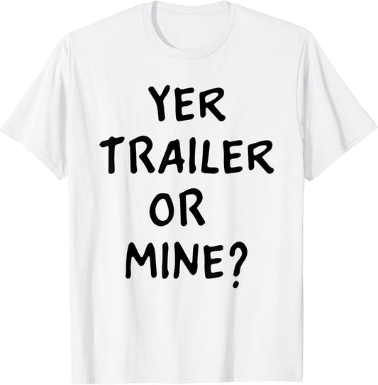 White Trash Party Attire Women Men Yer Trailer Or Mine