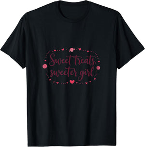 Sweet Treats Sweeter Girl Valentine Design