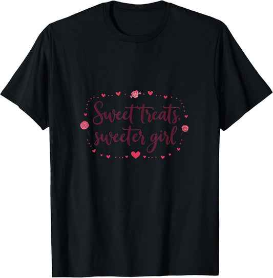 Sweet Treats Sweeter Girl Valentine Design