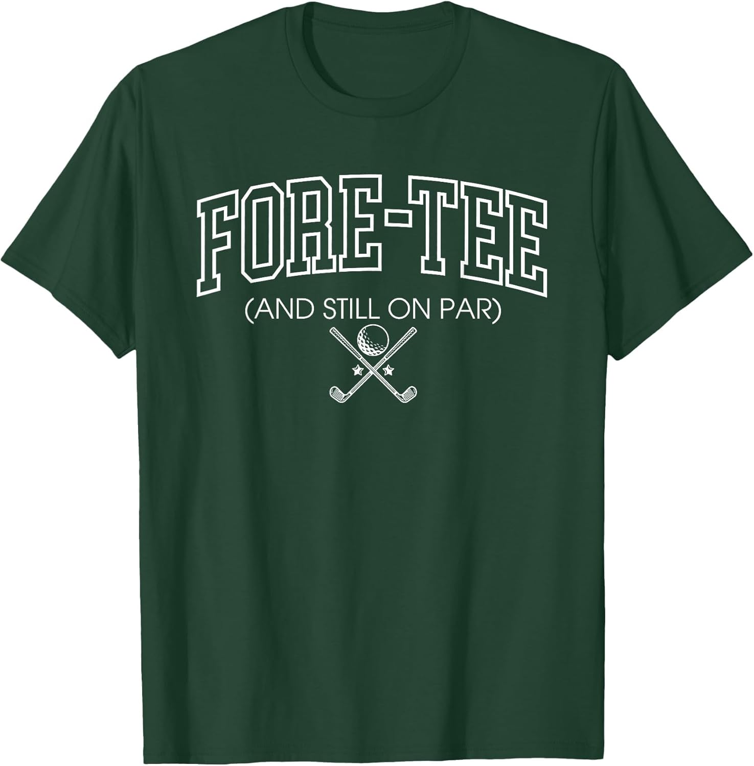 Fore- and Still ON PAR Funny Design
