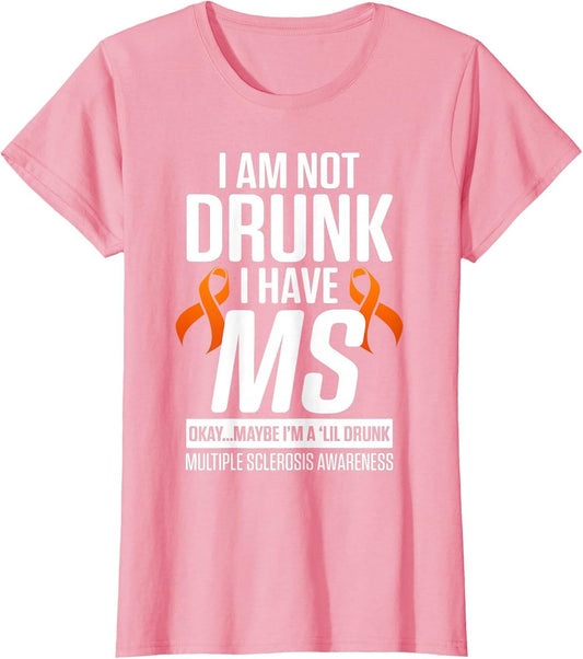 Multiple Sclerosis Awareness MS Survivor Drunk Warrior