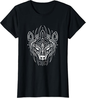 Viking Berserker Symbol Tribal Nordic Animal Art