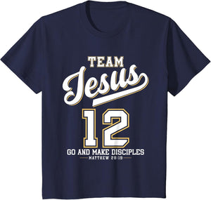 Jesus Baseball Team Jesus Christian Matthew 28:19 Verse