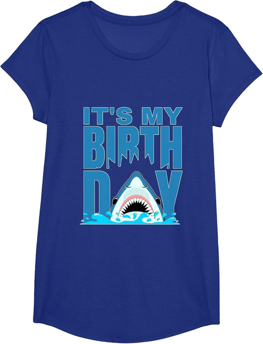 Blue Shark Birthday Shark Bite Its My Birthday Girls Boys