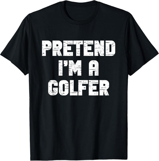 Halloween Pretend I'm A Golfer Costume Lazy Golfing Golf