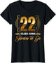 22 Years Down Forever to Go Couple 22nd Wedding Anniversary