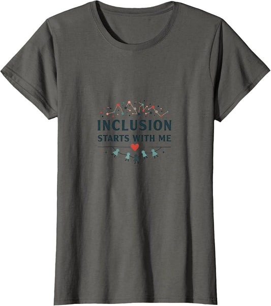 Inclusion Starts with Me Inspirational Design