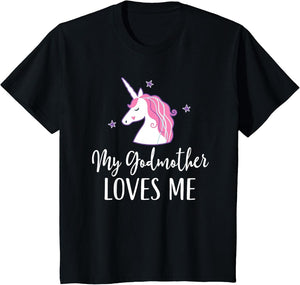 Kids My Godmother Loves Me Unicorn Goddaughter