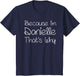 Danielle Funny Personalized Birthday Women Name Gift
