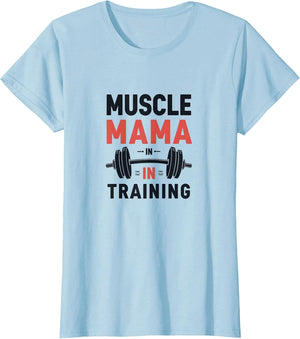 Muscle Mama In Training Gym Motivation Design
