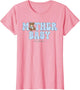 Mother Baby Nurse MBU Blue Gingham Bear Work Postpartum