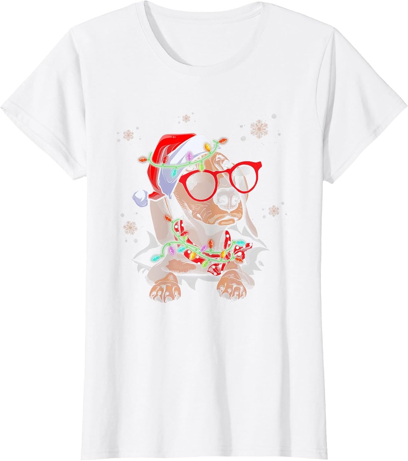 Santa Hat Dachshund Christmas Xmas Wiener Weiner Dog