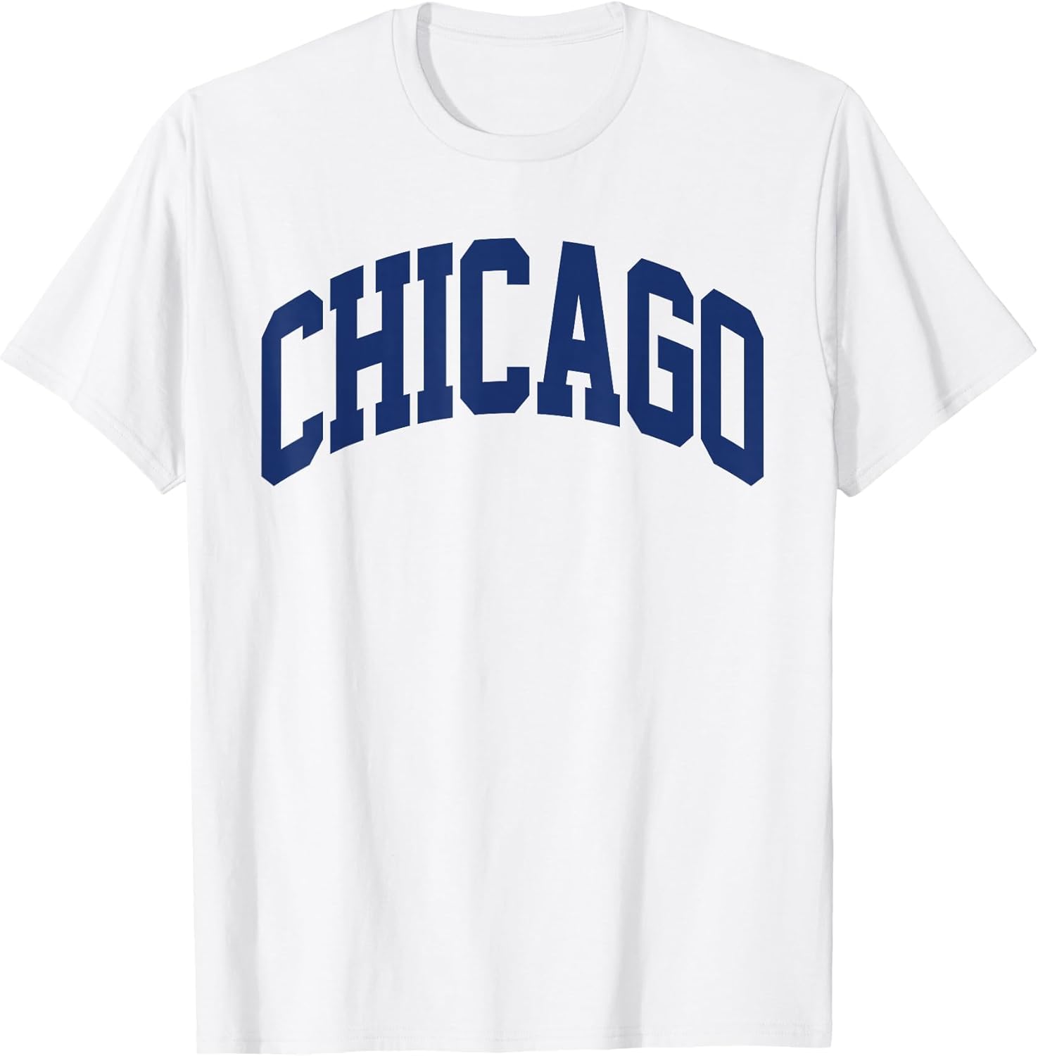 Retro Chicago Throwback Classic Chicago Men Women Blue