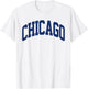 Retro Chicago Throwback Classic Chicago Men Women Blue