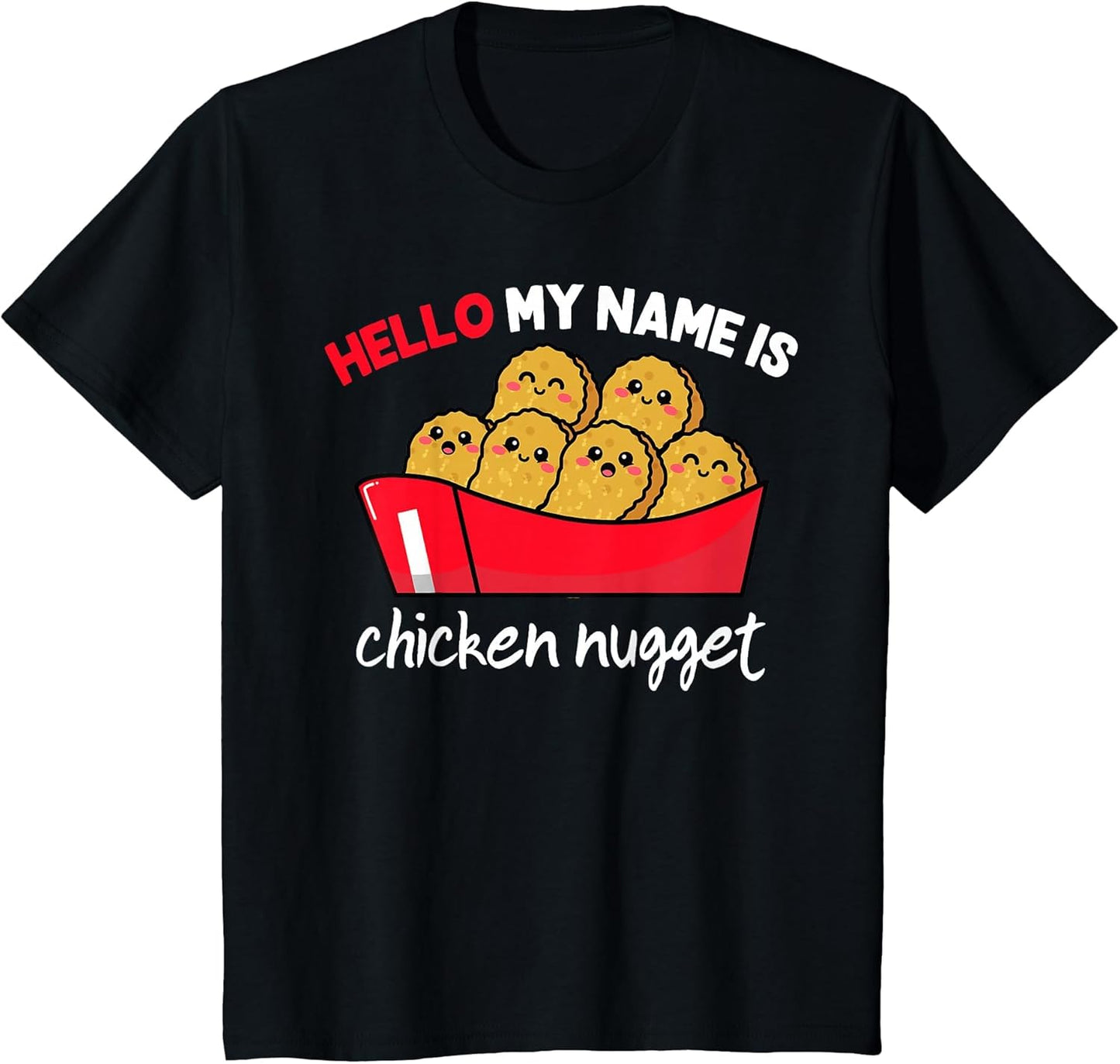 Hello My Name is Chicken Nugget Costume Kids Chicken
