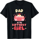 Dad of The Birthday Girl Cupcake Matching Family