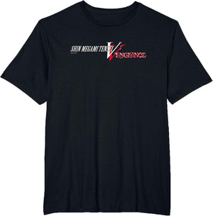 Shin Megami Tensei V: Vengeance Logo (White) ATLUS